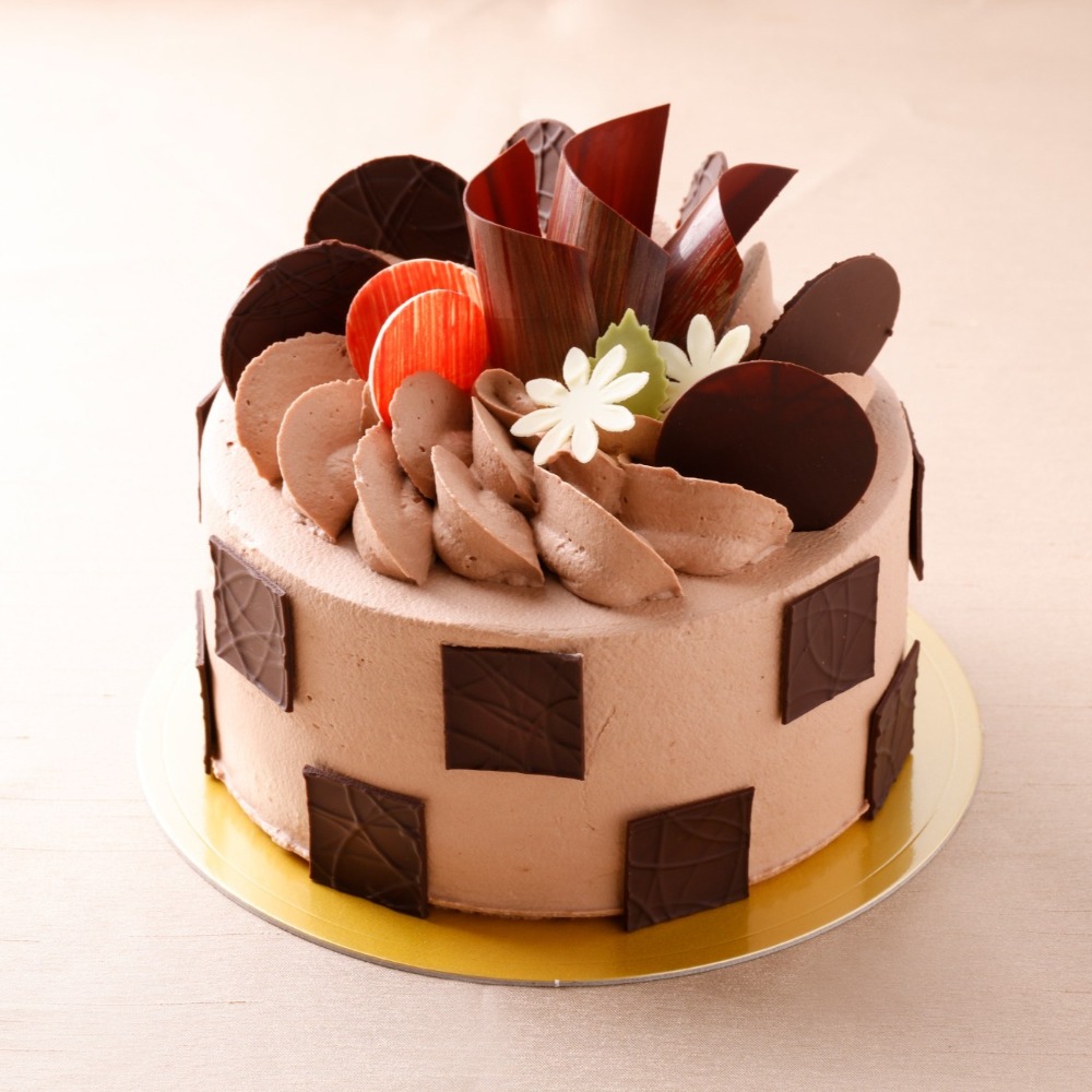 チョコ生クリームデコレーションチョコ飾り